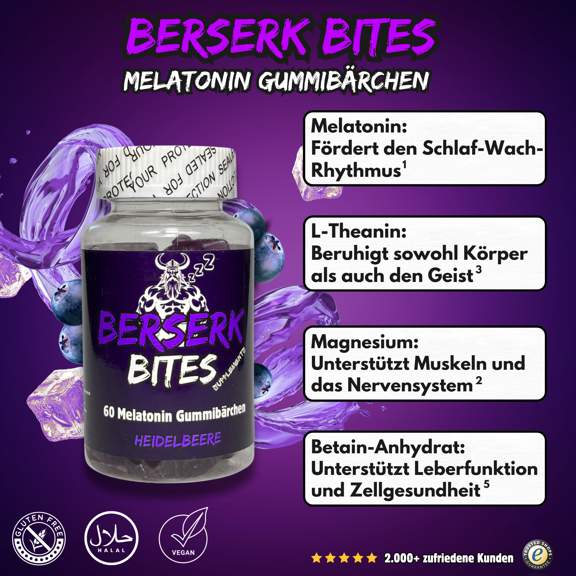 Melatonin Gummibärchen